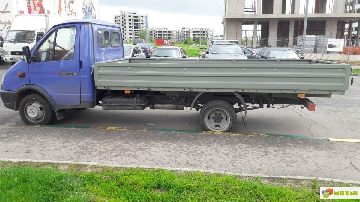 Заказать открытую газель | Грузоперевозки по Москве